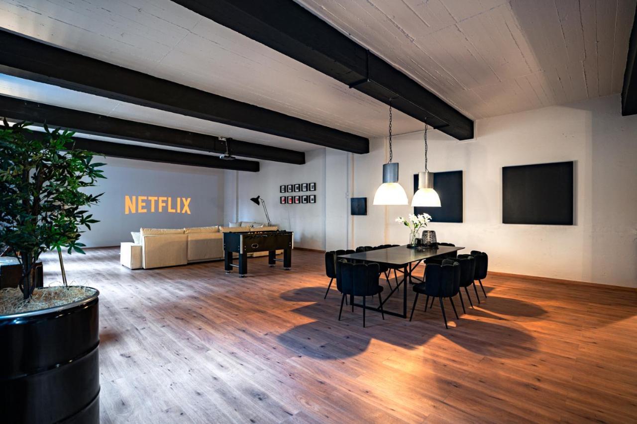 Design Loft - 200Qm2 - Heimkino - Bestlage - Parkplatz Wiesbaden Eksteriør billede