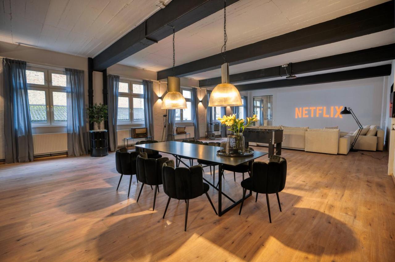 Design Loft - 200Qm2 - Heimkino - Bestlage - Parkplatz Wiesbaden Eksteriør billede